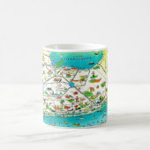 Palm Beach County Karte Tasse (Mittel)