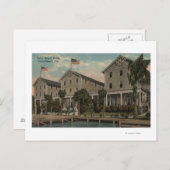 Palm Beach, FL - Außenansicht Palm Beach Postkarte (Vorne/Hinten)