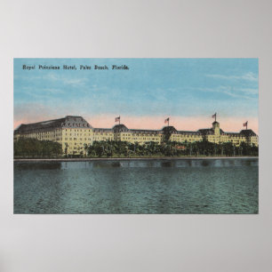 Palm Beach, FL - Ext.View Royal Poinciana Poster