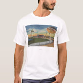 Palm Beach, FL - Hundehütten-Verein, T-Shirt (Vorderseite)