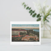 Palm Beach, FL - Whitehall, Poinciana, Beach Postkarte (Stehend Vorderseite)