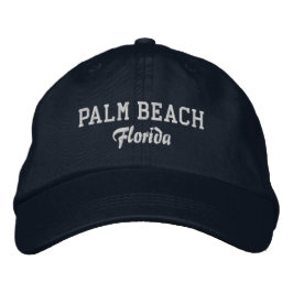 Palm Beach Florida bestickter Baseballhut Bestickte Baseballkappe
