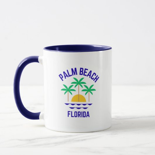 Palm Beach Florida Coffee Mug Tasse (Links)