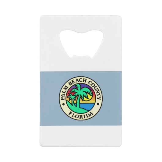 Palm Beach Florida Geldbeutel Flaschenöffner (Vorderseite)