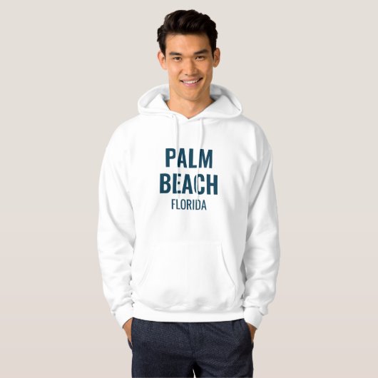 Palm Beach Florida Hoodie (Vorne ganz)