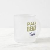 Palm Beach Florida Kaffeetasse (VorderseiteRechts)