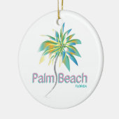 Palm Beach, Florida Keramik Ornament (Links)