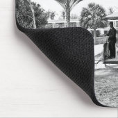 Palm Beach-Florida-Laufkatze 1909 Mousepad (Ecke)