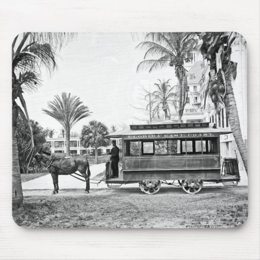 Palm Beach-Florida-Laufkatze 1909 Mousepad (Vorne)