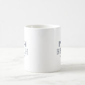 Palm Beach Florida Preppy Küstenstil Kaffeetasse (Mittel)