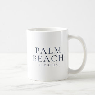 Palm Beach Florida Preppy Küstenstil Kaffeetasse