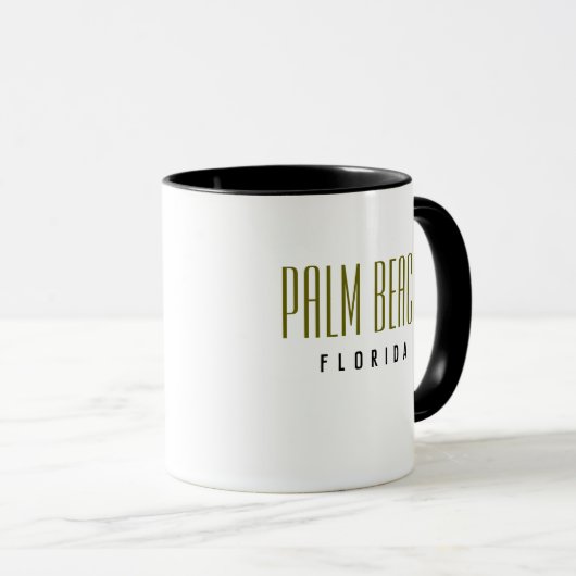 Palm Beach Florida Tasse (VorderseiteRechts)