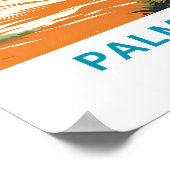 Palm Beach Florida Travel Print Poster (Ecke)