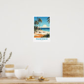 Palm Beach Florida Travel Print Poster (Küche)