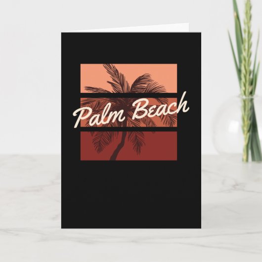 Palm Beach Karte (Vorderseite)