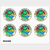 Palm Beach Landkreis Florida Stickers (Blatt)