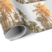 Palm Beach Landschaftliche Aussicht Geschenkpapier (Rolleneckpunkt)