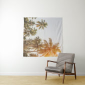 Palm Beach Landschaftliche Aussicht Wandteppich (Beispiel (Horizontal))