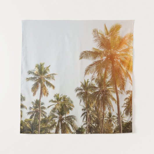 Palm Beach Landschaftliche Aussicht Wandteppich (Vorderseite)