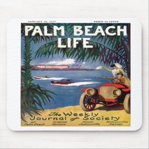 Palm Beach-Leben #19 mousepad