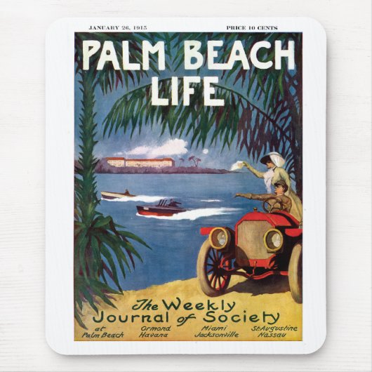 Palm Beach-Leben #19 mousepad (Vorne)