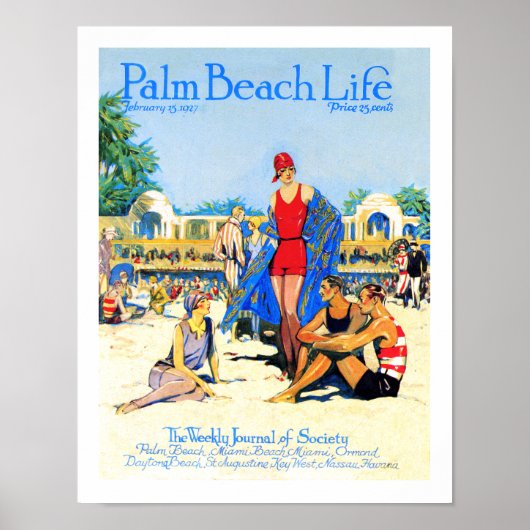 Palm Beach Life #13 Print Poster (Vorne)
