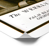 Palm Beach Life #17 Print Poster (Ecke)