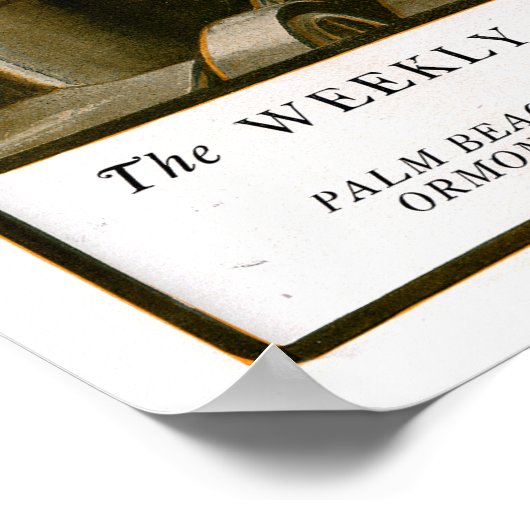 Palm Beach Life #17 Print Poster (Ecke)