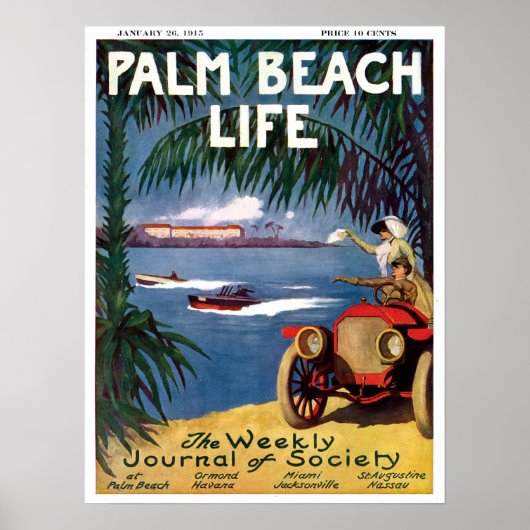 Palm Beach Life #19 Print Poster (Vorne)
