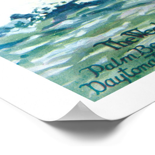 Palm Beach Life #2 Poster (Ecke)