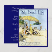 Palm Beach Life #3 Einladung (Vorne/Hinten)