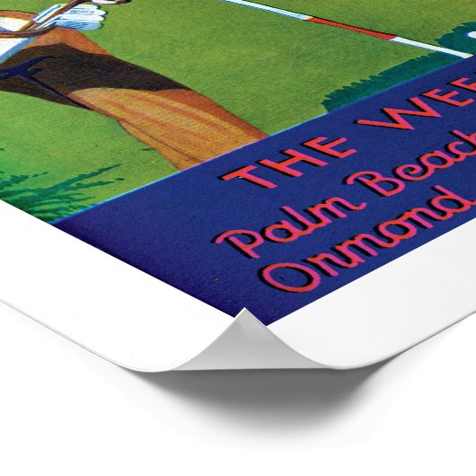 Palm Beach Life #5 Print Poster (Ecke)