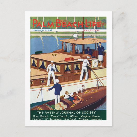 Palm Beach Life #6 Postkarte (Vorderseite)