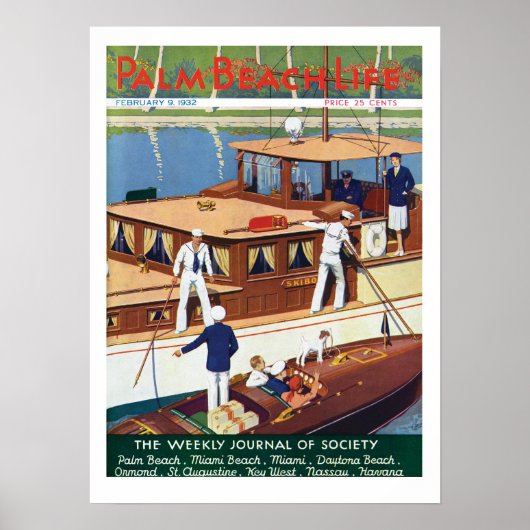 Palm Beach Life #6 Print Poster (Vorne)