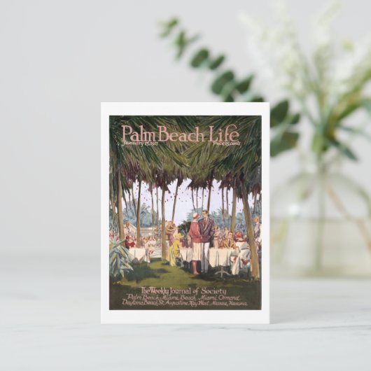 Palm Beach Life #7 Postkarte (Stehend Vorderseite)