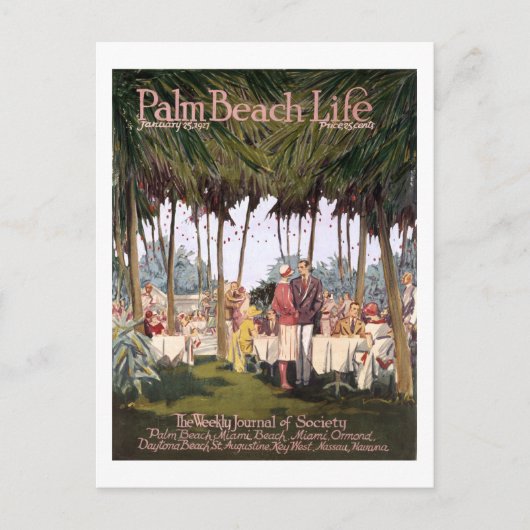 Palm Beach Life #7 Postkarte (Vorderseite)
