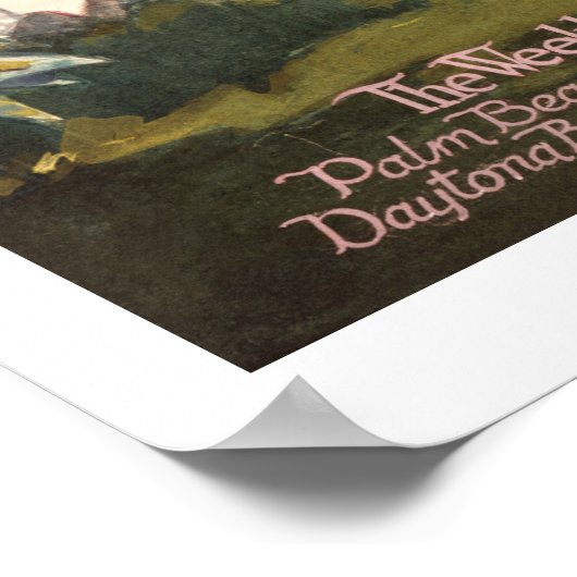 Palm Beach Life #7 Print Poster (Ecke)