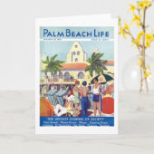 Palm Beach Life #8 Karte (Gelbe Blume)