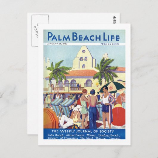 Palm Beach Life #8 Postkarte (Vorne/Hinten)