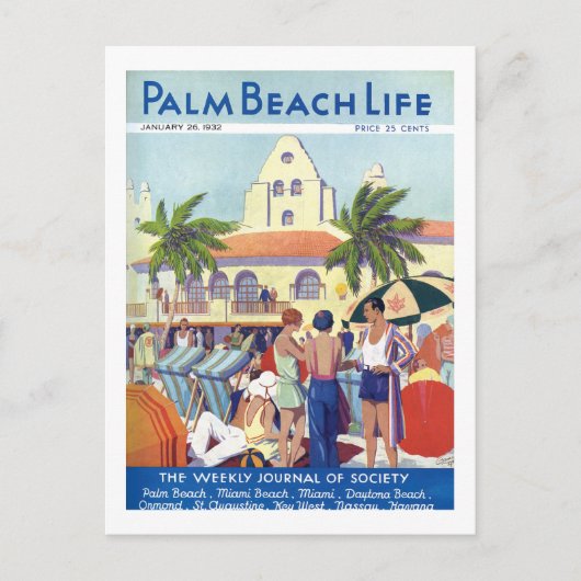 Palm Beach Life #8 Postkarte (Vorderseite)