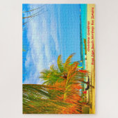 Palm Beach Montego Bay Jamaika. Jigsaw Puzzle (Vertikal)