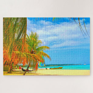 Palm Beach Montego Bay Jamaika. Puzzle