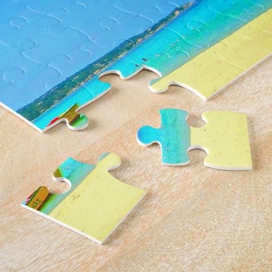 Palm Beach Montego Bay Jamaika. Puzzle (Seite)