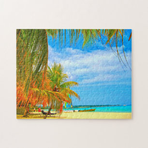 Palm Beach Montego Bay Jamaika. Puzzle