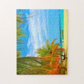 Palm Beach Montego Bay Jamaika. Puzzle (Vertikal)