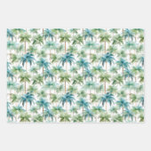 Palm Beach Packpapier Geschenkpapier Set (Vorderseite 2)