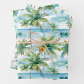 Palm Beach Packpapier Geschenkpapier Set (Beispiel)