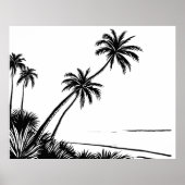 Palm Beach Poster (Vorne)
