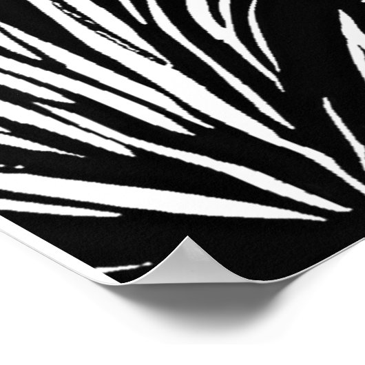 Palm Beach Poster (Ecke)