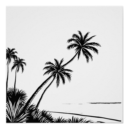 Palm Beach Poster (Vorderseite)